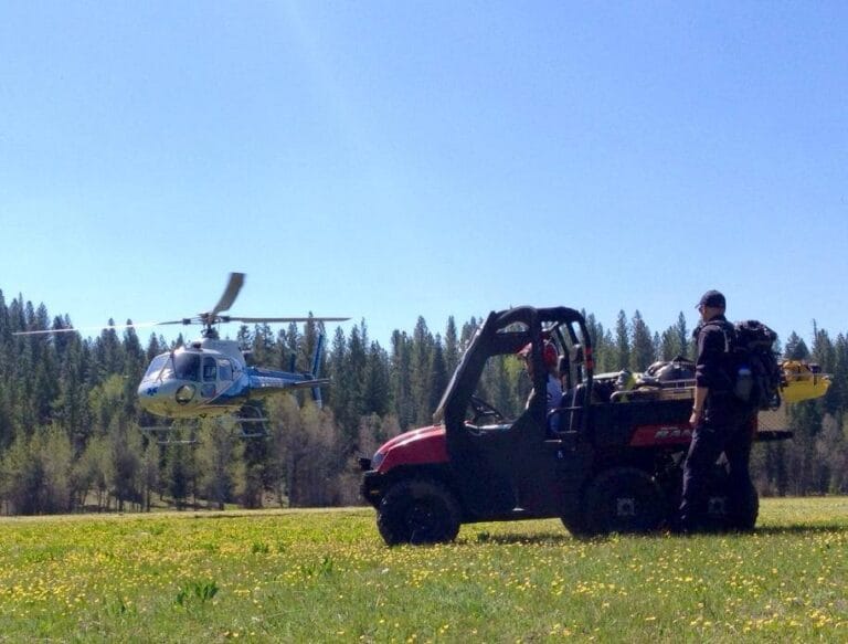 Medlite helipad transport