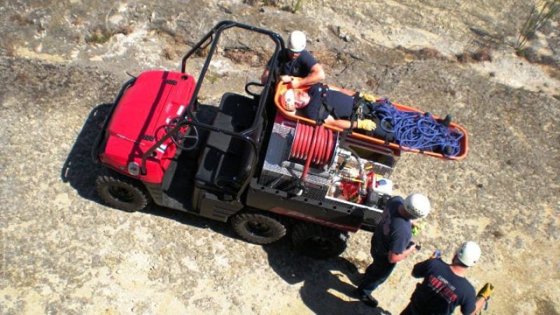 Medical Rescue Of Hiker