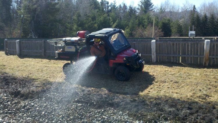 Fire Skids Landowners Respond