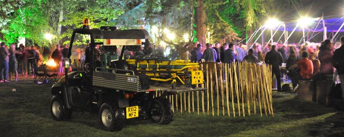 UTV skid unit in London.